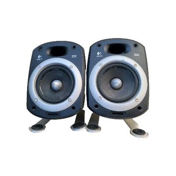 LOGITECH THX Certified Satellite Speakers (Black) Pair From LOGITECH Z-680
